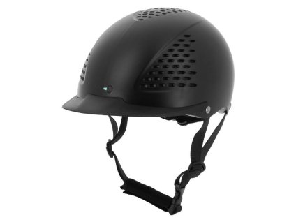 Bezpečnostní helma RIDING WORLD Windy black matt (51-54)