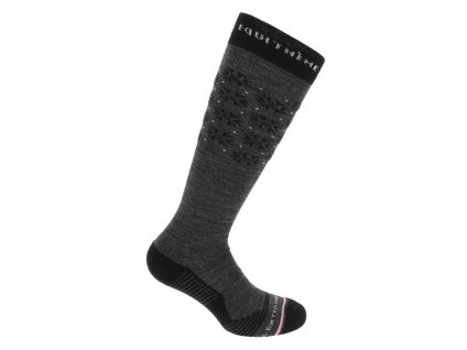 Podkolenky EQUITHEME Snow grey/pink (39-41)