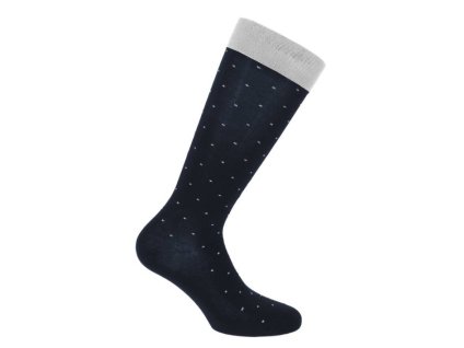 Podkolenky EQUITHEME Peas navy blue (31-34)