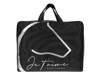 Transportní obal na výběhové deky EQUITHEME Je Taime černý