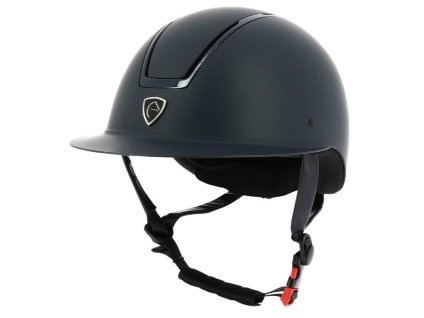 Bezpečnostní helma EQUITHEME Glin Mat blue (55-57)