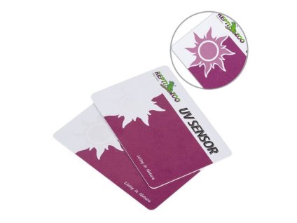 REPTIZOO testovací karta UV záření 8,6x5,4cm (2ks)