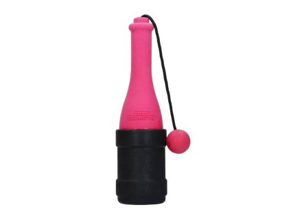 Hračka DOG COMETS TPR guma - Bobber plovoucí láhev růžová 23cm (DOPRODEJ)