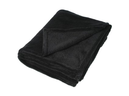 Deka O´LALA PETS jednovrstvá černá 200x155cm