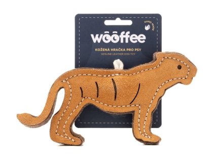 Hračka WOOFFEE pravá kůže - Tygr 21cm