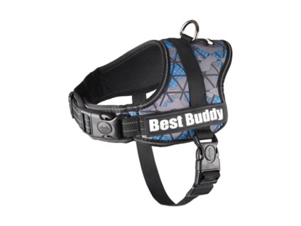 Postroj FLAMINGO Best Buddy Pluto kamufláž (XL) 5x80-100cm