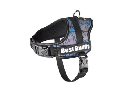 Postroj FLAMINGO Best Buddy Pluto kamufláž (XXL) 5x95-130cm