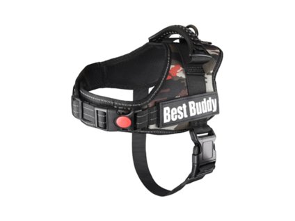 Postroj FLAMINGO Best Buddy Pluto džungle (S) 2,5x50-70cm