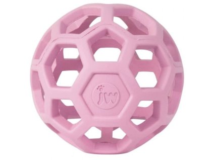 Hračka JW PET Trend-ee Large děrovaný míč růžový 13cm