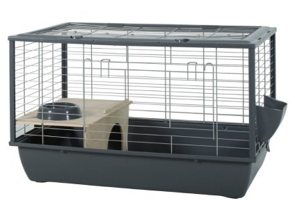 Klec pro hlodavce ZOLUX Neolife Connect 80 šedá 80x52,5x48cm