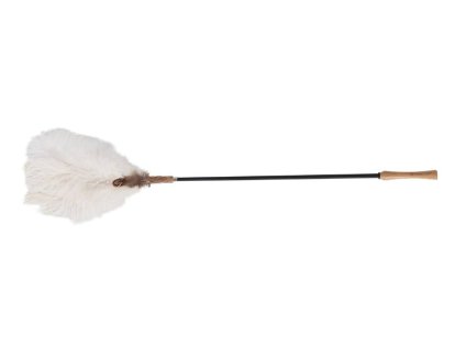 Hračka pro kočky FLAMINGO - Nina škádlítko teleskopické s výměnnou hračkou 61-186cm