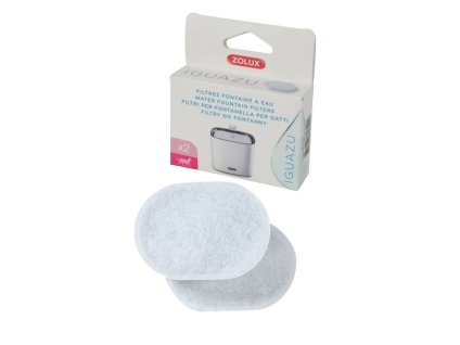 Náhradní filtry do fontány ZOLUX Iguazu (3l) 2ks) (DOPRODEJ)