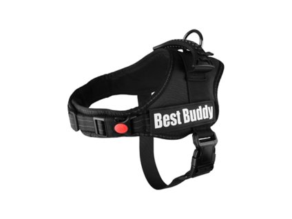 Postroj FLAMINGO Best Buddy Pluto černý (S) 2,5x50-70cm