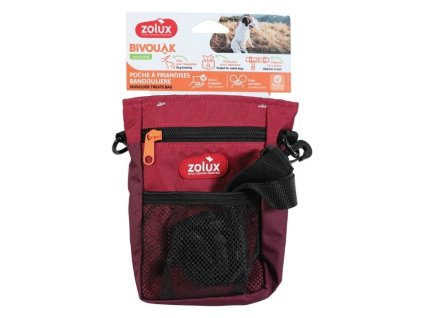 Pamlskovník ZOLUX Bivouak s popruhem červený 15x62cm