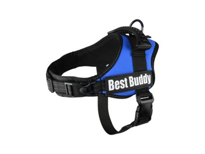 Postroj FLAMINGO Best Buddy Pluto modrý (XXL) 5x95-130cm