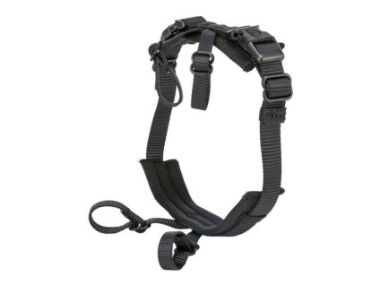 Protipanický adaptér na postroj TRIXIE Stay černý (L-XL) 59-92x2,5cm