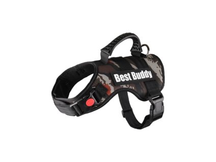 Postroj FLAMINGO Best Buddy Uranus džungle (L) 5x70-90cm