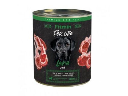 Konzerva FITMIN For Life Lamb 800g