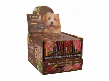 FITMIN Purity Snax Stripes box 4 příchutě 24x35g
