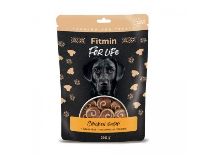 FITMIN For Life Treat Chicken Sushi 200g