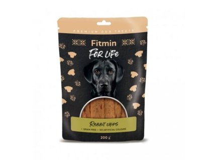 FITMIN For Life Treat Rabbit Chips 200g