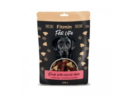 FITMIN For Life Treat Duck with Calcium Bone 200g