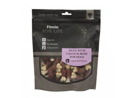 FITMIN For Life Treat Duck with Calcium Bone 400g