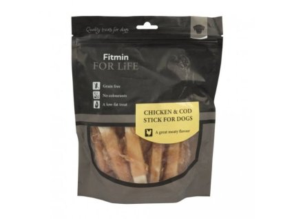 FITMIN For Life Treat Chicken & Cod Stick 400g