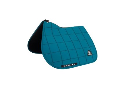 Všestranná podsedlová dečka ACAVALLO Sublime Square petrol VS FULL