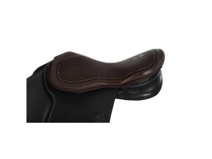 Potah na posedlí ACAVALLO Jump Gel Out 10mm brown (M)