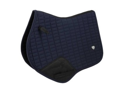 Všestranná podsedlová dečka EQUITHEME Pro Series Combo navy blue PVS