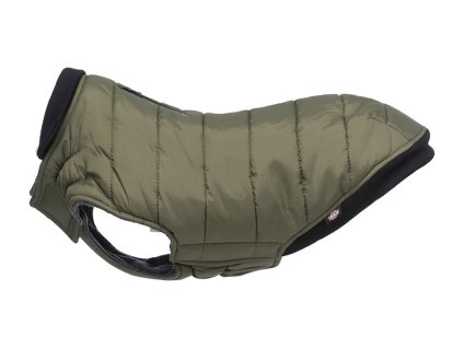 Obleček TRIXIE Arlay vesta prošívaná khaki (S) 40cm (DOPRODEJ)