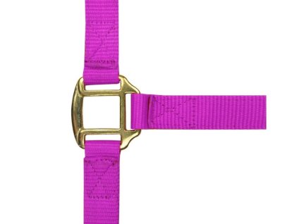 Ohlávka NORTON Nylon fuchsiová PONY