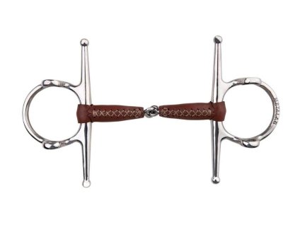 Udidlo fuga METALAB potažené kůží jednou lomené 125mm