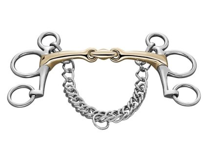 Udidlo pelham SPRENGER Dynamic RS dvakrát lomené 145mm/16mm