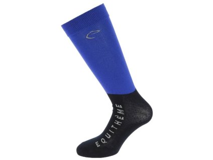 Podkolenky EQUITHEME Compet royal blue/navy blue (31-35)