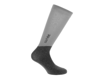 Podkolenky EQUITHEME Compet light grey/anthracite (31-35)