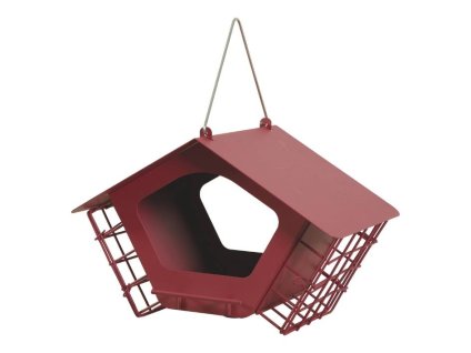 Krmítko ZOLUX Duo (XL) červené 30x19x20cm