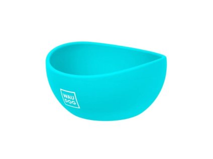 Miska WAUDOG silikonová tyrkysová 12cm (250ml) (DOPRODEJ)