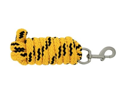 Vodítko EQUITHEME Jacquard gold