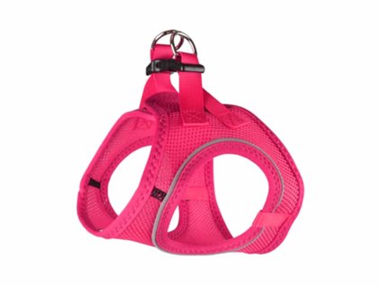 Postroj FLAMINGO Step & Go Bento růžový (L) 42-46cm