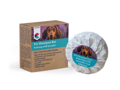 Tuhý šampon COVETRUS relaxační s vůní levandule 80g