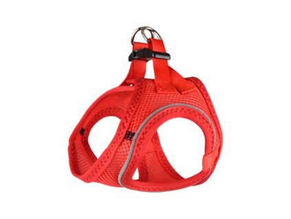 Postroj FLAMINGO Step & Go Bento červený (M) 41-44cm (DOPRODEJ)