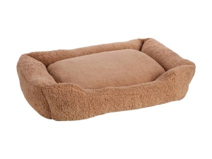 Pelech FLAMINGO Felpa obdélníkový hnědý 100x80x25cm