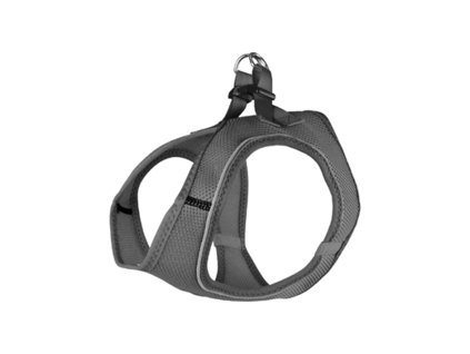 Postroj FLAMINGO Step & Go Bento šedý (XXL) 56-62cm