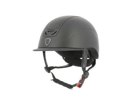 Bezpečnostní helma EQUITHEME Pepit black lamé (49-51)