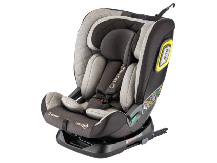 Autosedačka pro děti BOMIMI IDEAfix I-SIZE 360° (dítě 40-150cm; 0-36kg) metalic melange