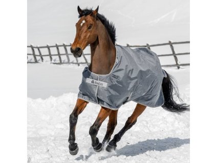 Výběhová deka BUCAS Smartex Extra iron gate 155cm