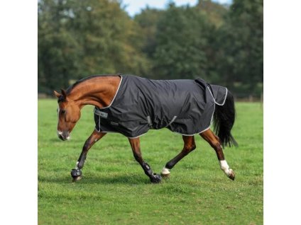 Lehká výběhová deka BUCAS Anniversary StayDry 0g black 155cm (DOPRODEJ)