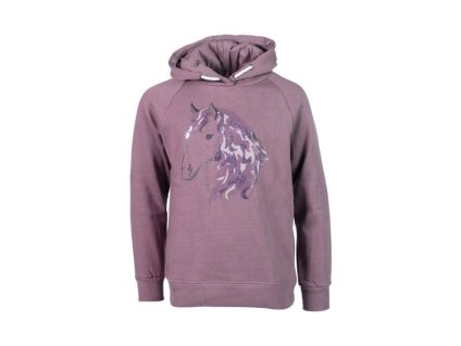 Dětská mikina HKM Alva mauve (122/128)